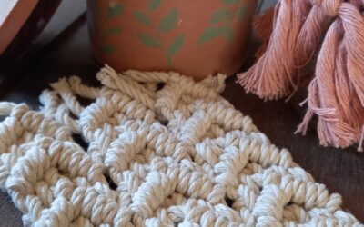 Posavasos zig zag