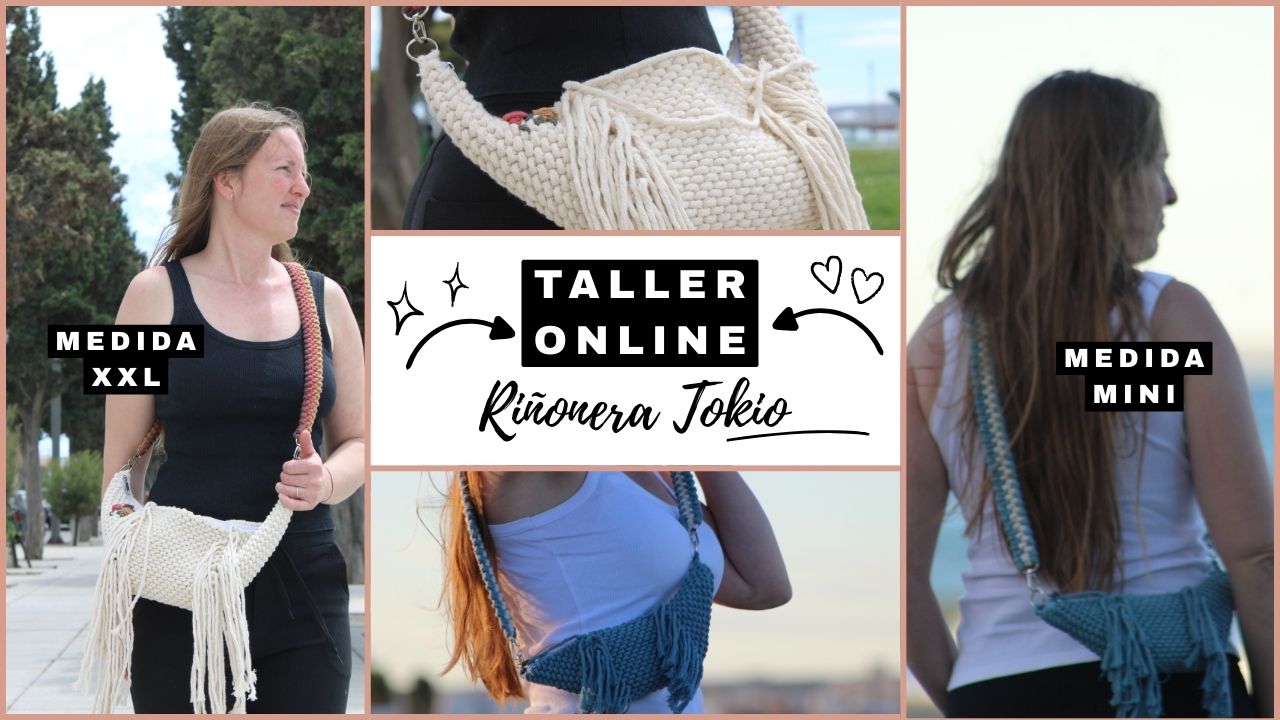Taller online – riñonera Tokio