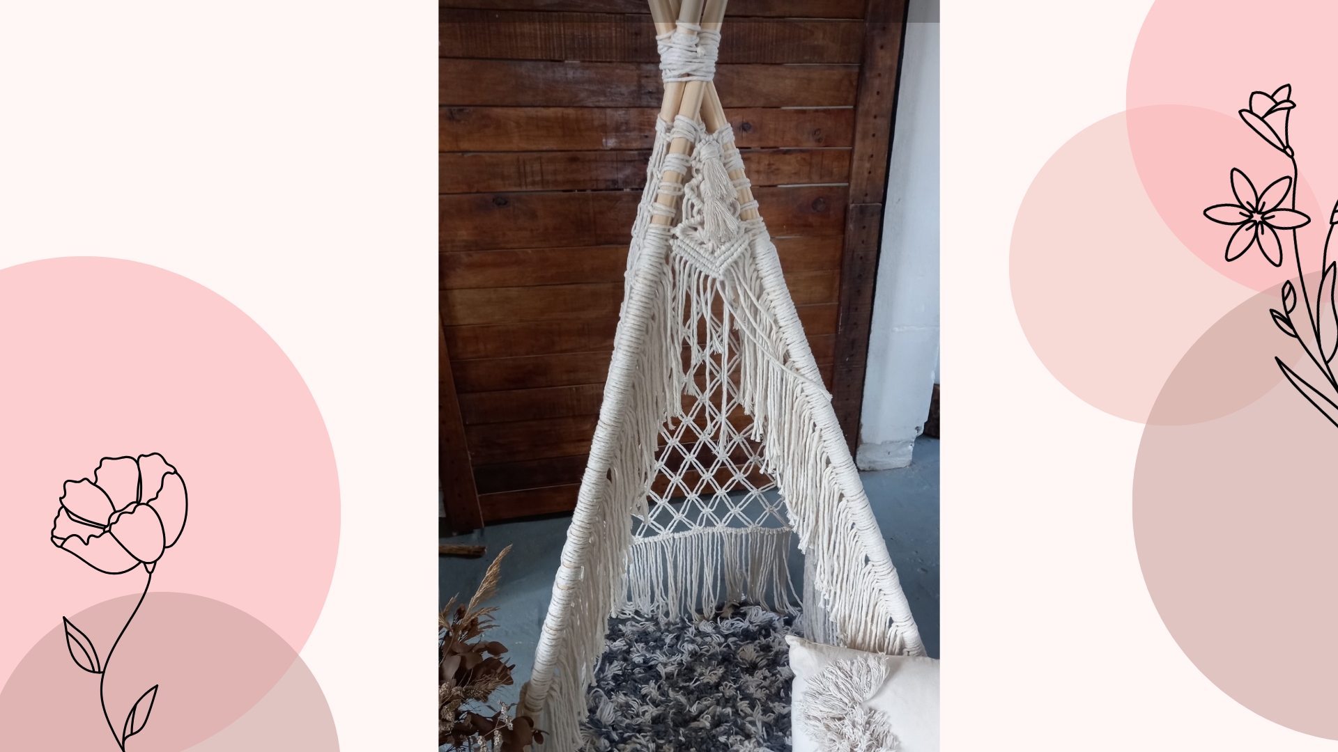 Taller online – carpa Tipi