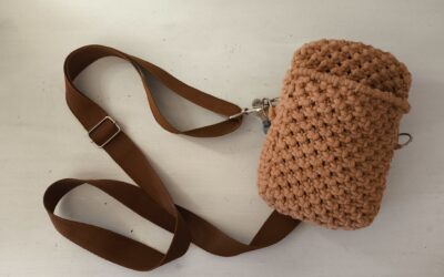 Bandolera con bolsillo