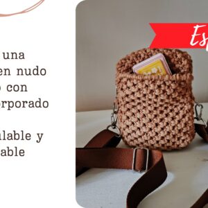 Taller online - bandolera con bolsillo
