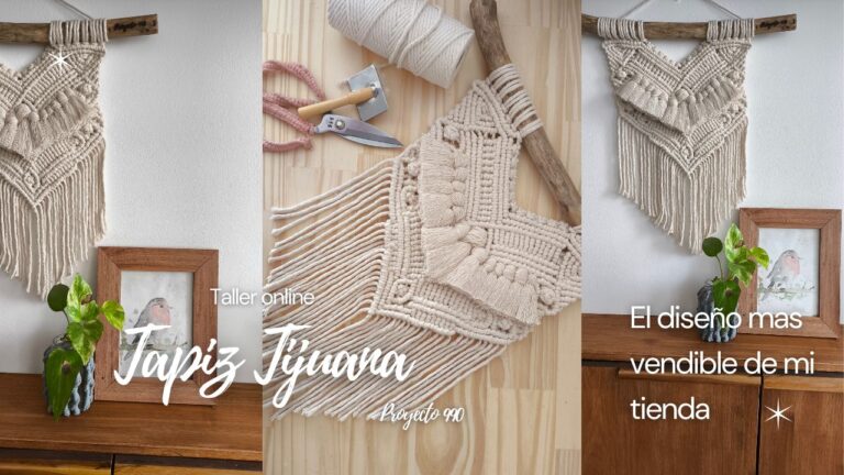 Taller online – tapiz Tijuana