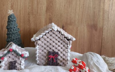 Casita navideña 3D