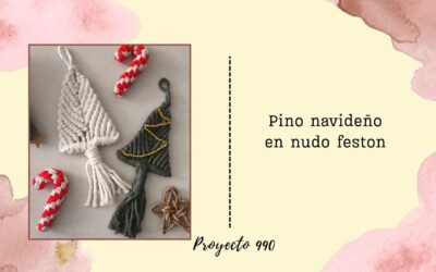 Pinito en nudo feston