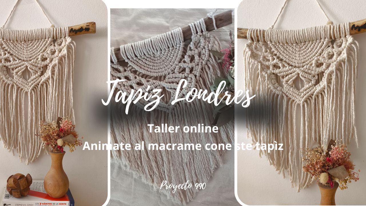 Taller online – Tapiz Londres