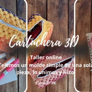 Taller online - cartuchera 3D