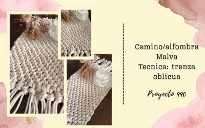 Camino/alfombra Malva