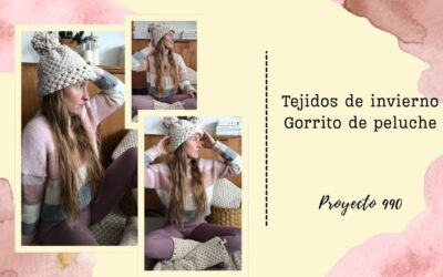 Tejidos de invierno – gorrito de peluche