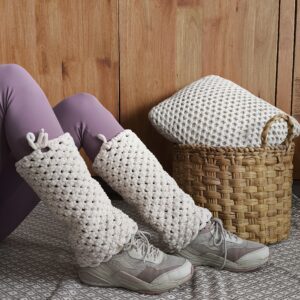 Taller online - polainas en macrame