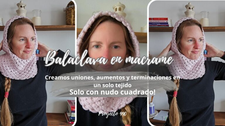 Taller online – Balaclava en peluche