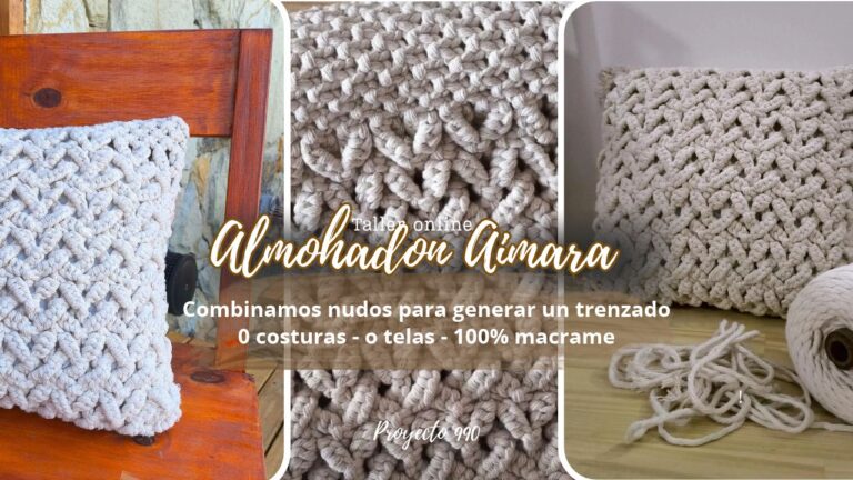 Taller online – Almohadon Aimara
